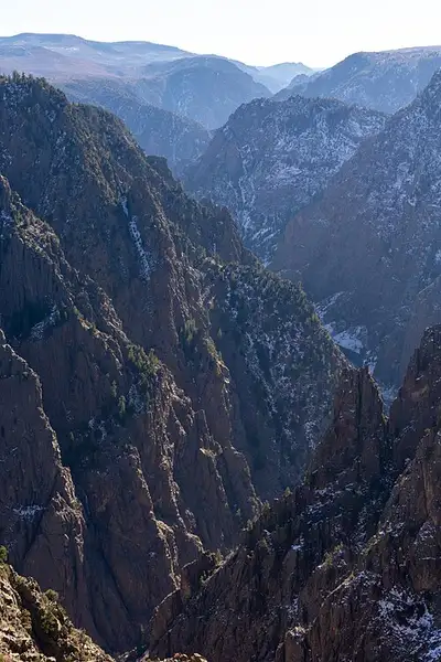 South Rim canyon landscape near the South Rim Campground and visitor center.